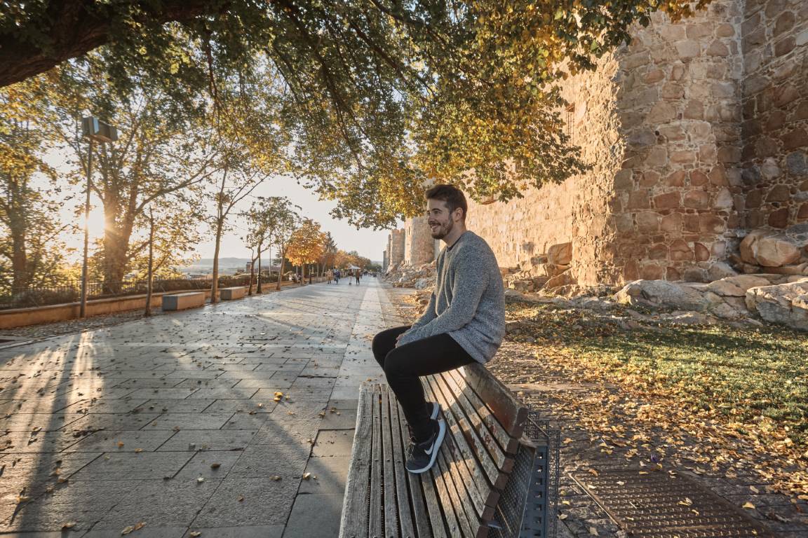 Ávila, ciudad donde ejerce Fernando Díez